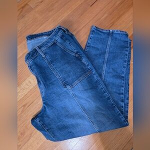 Old Navy OG Loose High-Rise Jeans | Size 18 | Light Wash | 4-Pocket | 32” Inseam